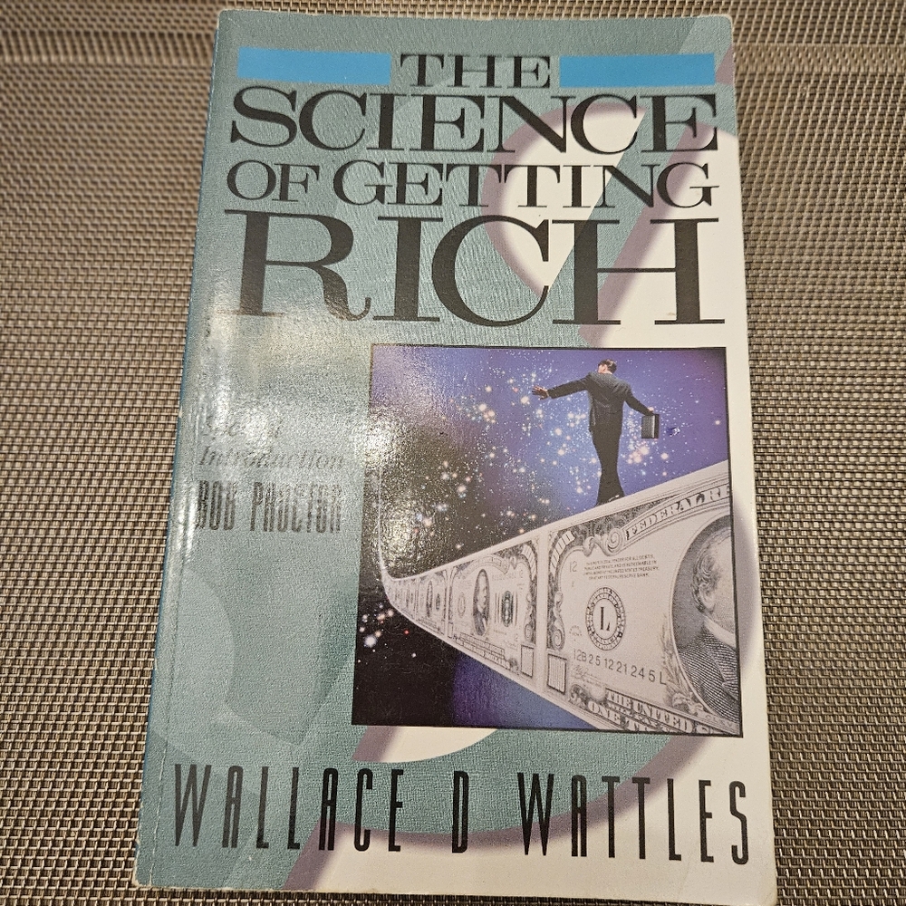 The Science of Getting Rich Wallace D Wattles soft cover book 1996